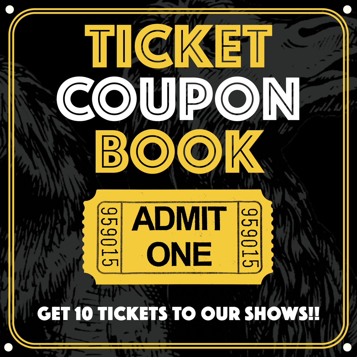 Ticket Coupon Book